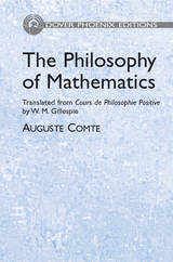 Philosophy of Mathematics -  Auguste Comte