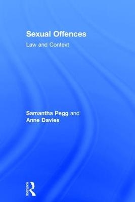 Sexual Offences - Samantha Pegg, Anne Davies