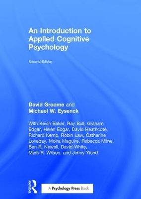 An Introduction to Applied Cognitive Psychology - David Groome, Michael Eysenck