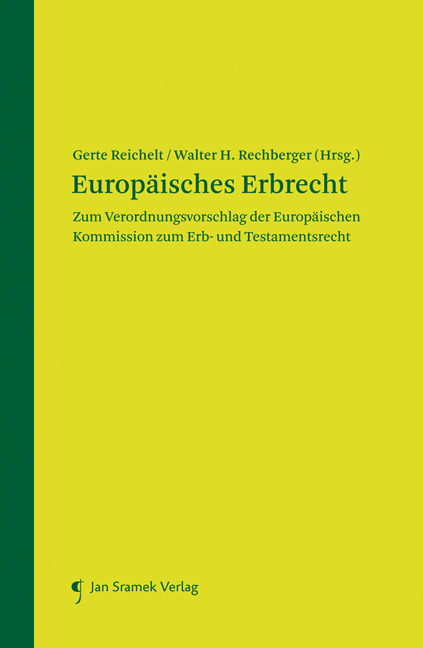 Europäisches Erbrecht - 