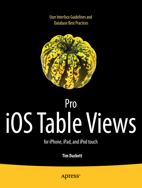 Pro iOS Table Views - Tim Duckett