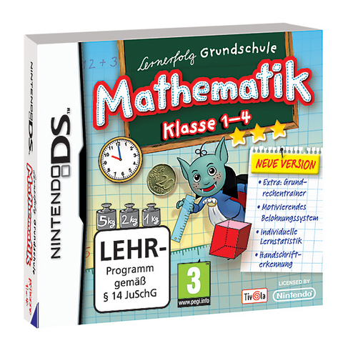 Lernerfolg Grundschule Mathematik Klasse 1-4 Klasse, Nintendo-DS-Spiel