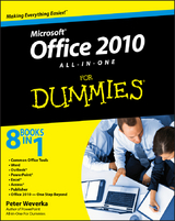 Office 2010 All-in-One For Dummies -  Peter Weverka