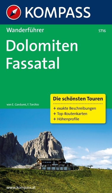 KOMPASS Wanderführer Dolomiten - Fassatal - Enzo Gardumi, Fabrizio Torchio