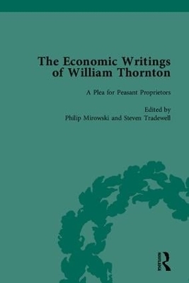 The Economic Writings of William Thornton - Philip Mirowski