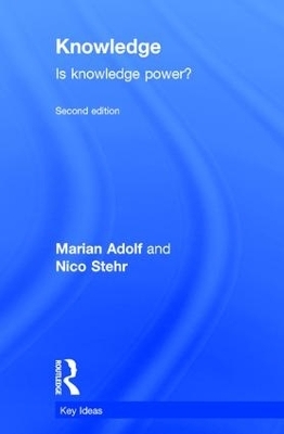 Knowledge - Marian Adolf, Nico Stehr