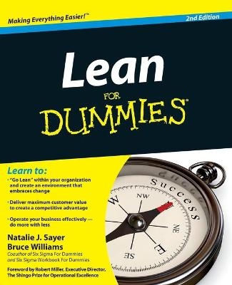 Lean For Dummies - Natalie J. Sayer, Bruce Williams