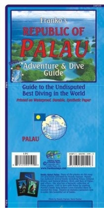 Palau Guide Map and Fishcard