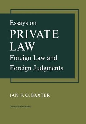 Essays on Private Law - Ian Baxter