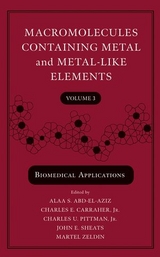 Macromolecules Containing Metal and Metal-Like Elements, Volume 3 - 