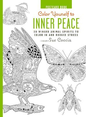 Color Yourself to Inner Peace Postcard Book - Sue Coccia