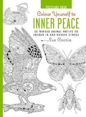 Colour Yourself to Inner Peace Postcard Book - Sue Coccia