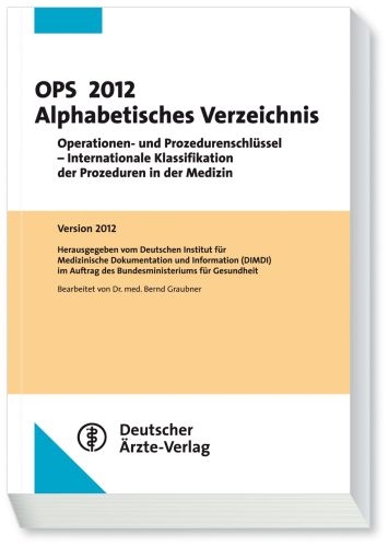 OPS 2012 Alphabetisches Verzeichnis