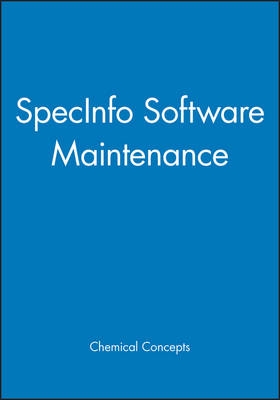 SpecInfo Software Maintenance -  Chemical Concepts