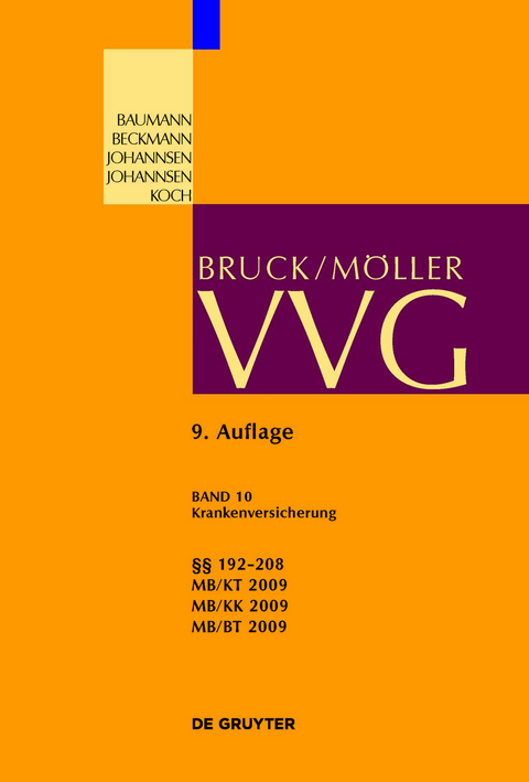 VVG / Krankenversicherung §§ 192-208 - 