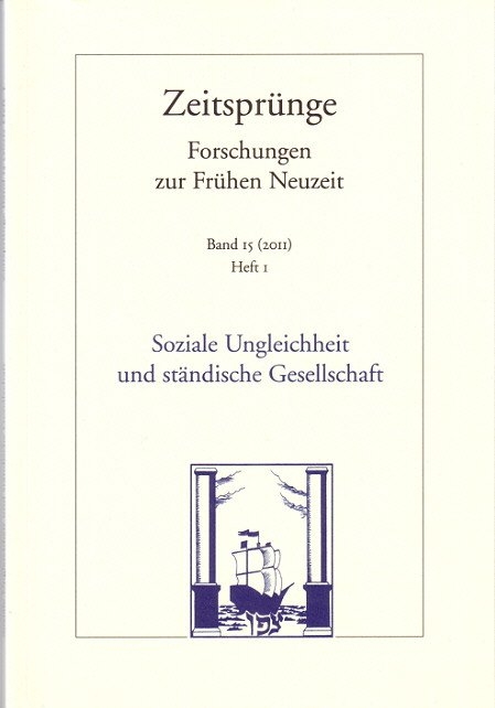 Soziale Ungleichheit und ständische Gesellschaft - 