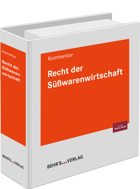 Recht der Süßwarenwirtschaft - Gabriele Beutner, Dr. Danja Domeier, Dr. Detlef Groß, Prof. Dr. Martin Holle, RA Peter Liesen, Prof. Dr. Reinhard Matissek, Dr. Boris Riemer, Roger Wedekind, Julia Gisewski, Hans-Günter Burkhardt, Thomas Engelhardt, Dr. Torben Erbrath, Dr. Stefan Feit, Kristine Gröger-Stuckenberg, Dr. Markus Gruber, Reinhard Katzorke, Rüdiger Klemp, Dr. Karsten Keunecke, Günter Mohr, Oliver Neu, Stefan Nießner, Marcus Otto, Dr. Michael Packert