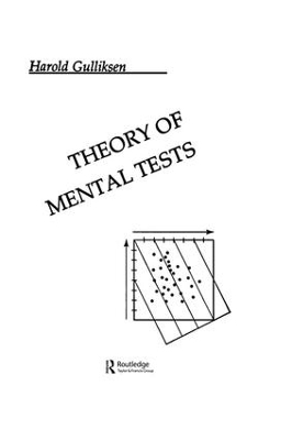 Theory of Mental Tests - Harold Gulliksen