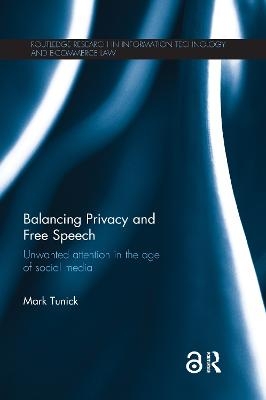 Balancing Privacy and Free Speech - Mark Tunick