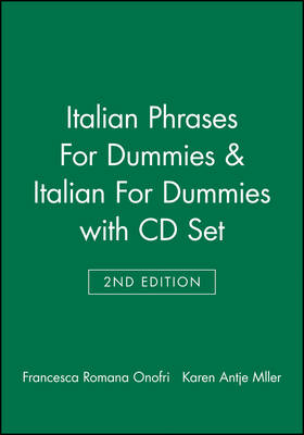 Italian Phrases For Dummies & Italian For Dummies, 2nd Edition with CD Set - Francesca Romana Onofri, Karen Antje Möller