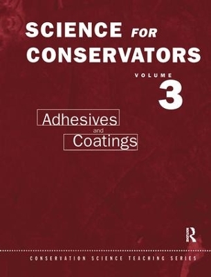 The Science For Conservators Series - C.V. Horie