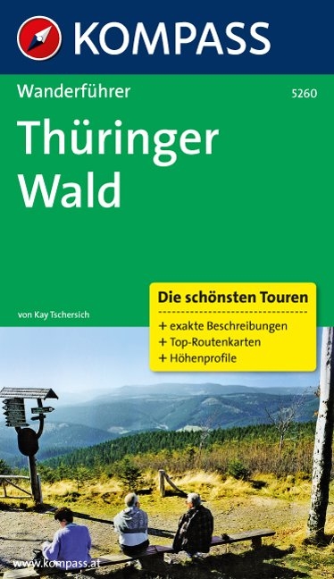 KOMPASS Wanderführer Thüringer Wald - Kay Tschersich