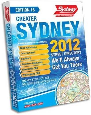 Greater Sydney 2012 Street Directory