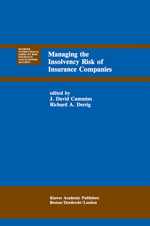 Managing the Insolvency Risk of Insurance Companies - 