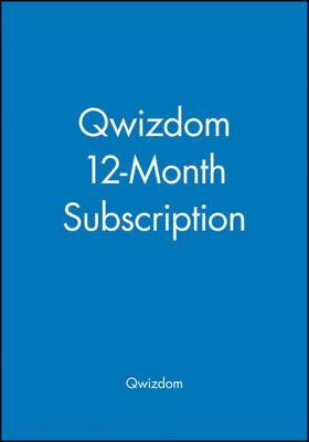 Qwizdom 12–Month Subscription -  Qwizdom