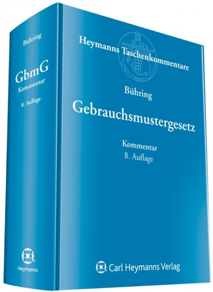 Gebrauchsmustergesetz - Manfred Bühring