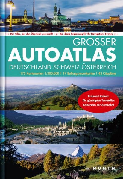 Großer Autoatlas  Deutschland/Schweiz/Österreich 2012/2013