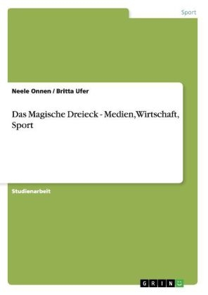 Das Magische Dreieck: Medien, Wirtschaft, Sport - Britta Ufer, Neele Onnen