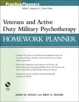 Veterans and Active Duty Military Psychotherapy Homework Planner -  James R. Finley,  Bret A. Moore