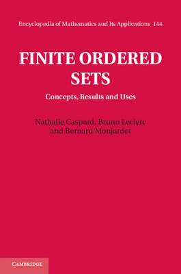 Finite Ordered Sets - Nathalie Caspard, Bruno Leclerc, Bernard Monjardet