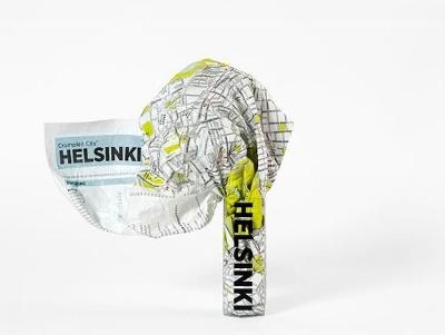 Helsinki Crumpled City Map