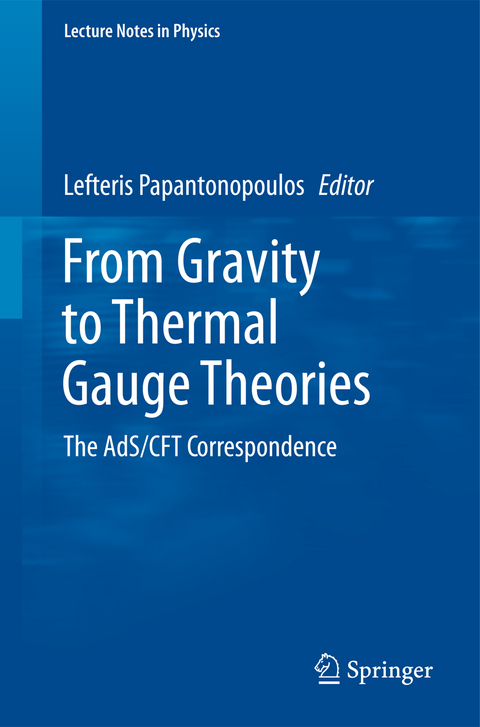 From Gravity to Thermal Gauge Theories: The AdS/CFT Correspondence - 