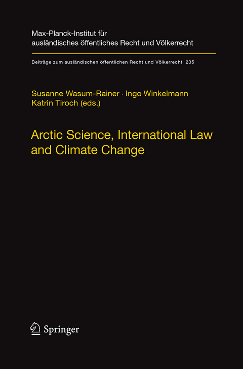 Arctic Science, International Law and Climate Change - 