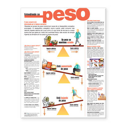 Understanding Your Weight Anatomical Chart in Spanish (Entendiendo su peso)