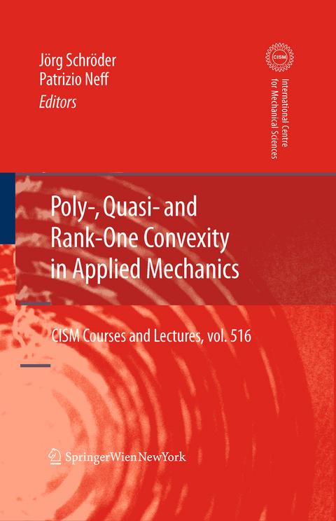 Poly-, Quasi- and Rank-One Convexity in Applied Mechanics - 