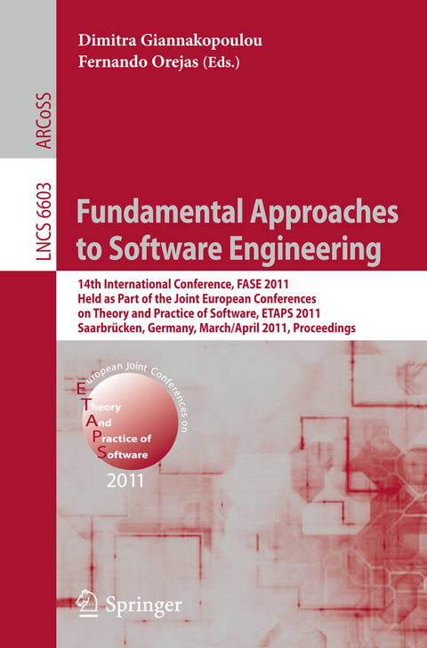 Fundamental Approaches to Software Engineering - 