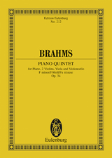 Piano Quintet F minor - Johannes Brahms