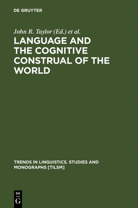 Language and the Cognitive Construal of the World - 