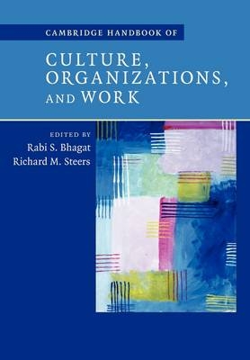 Cambridge Handbook of Culture, Organizations, and Work - 