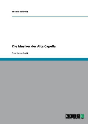 Die Musiker der Alta Capella - Nicole KÃ¶hnen