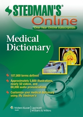 Stedman's Medical Dictionary Online -  Stedman's