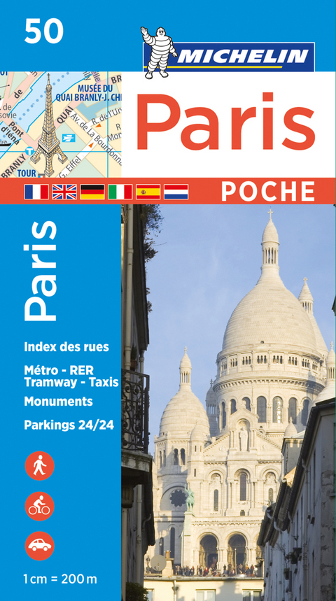 Paris Pocket - Michelin City Plan 50 -  Michelin