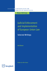 Judicial Enforcement and Implementation of European Union Law - Ami Barav