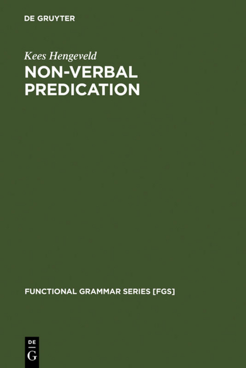 Non-Verbal Predication - Kees Hengeveld