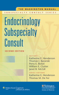 The Washington Manual Endocrinology Subspecialty Consult - 