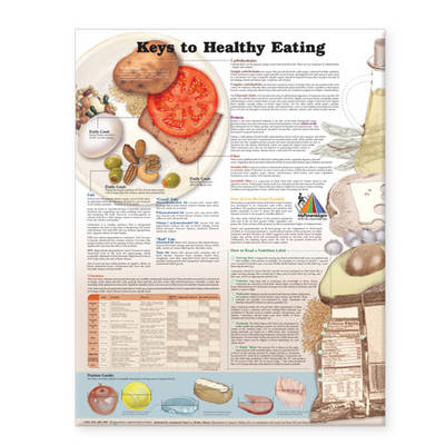 Keys to Healthy Eating Anatomical Chart